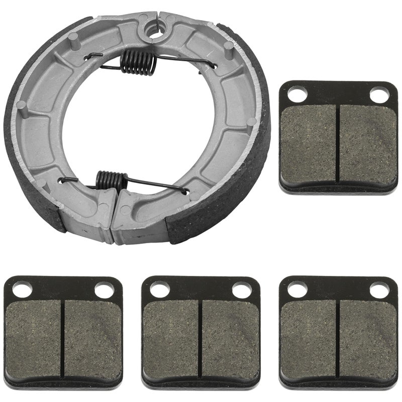 Caltric Front & Rear Brake Pads Shoes Compatible with Yamaha Bear Tracker 250 Yfm250 Yfm-250 Yfm 250 2000-2004 New - Image 4